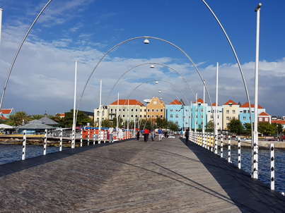 Curacao Willemstad Emmabrug Curacao  Willemstad Knigin-Emma-Brcke