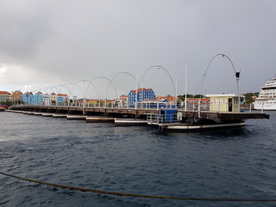 Curacao Willemstad EmmabrugCuracao  Willemstad Knigin-Emma-Brcke