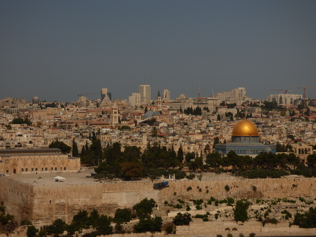 JERUSALEM Blick vom Ölberg