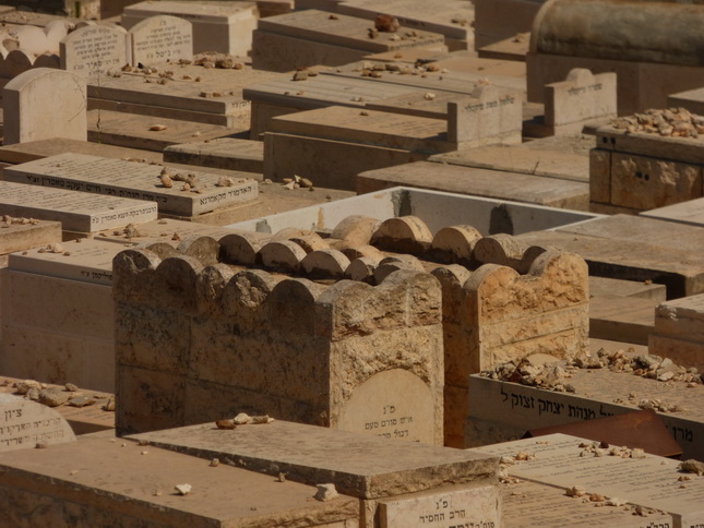 JERUSALEM Blick vom Ölberg Stadtmauer