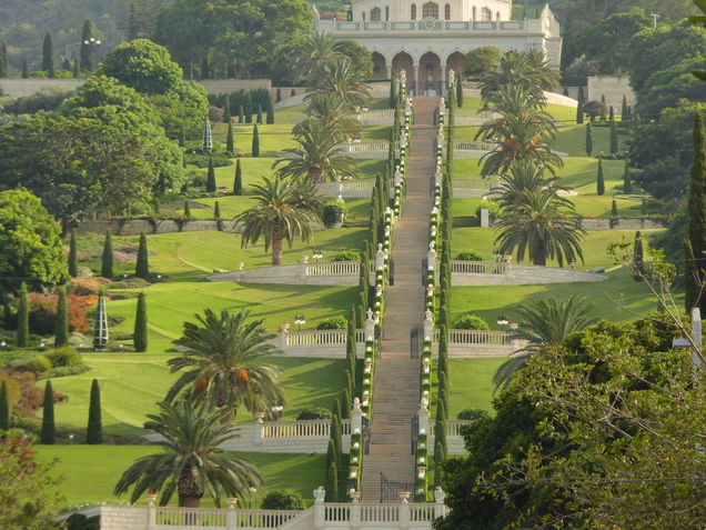 Bahai Gardens Yefe Nof Balcony 