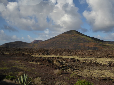 Lanzarote Feuerberge Nationalpark Montana Colorada Montañas del Fuego (Feuerberge) Lanzarote  Timanfaya-Nationalpark  Parque Nacional de Timanfaya