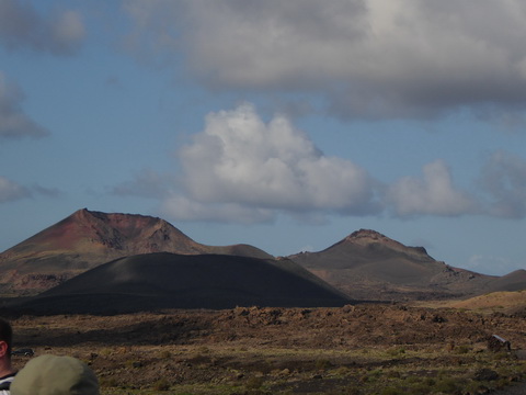 Lanzarote Feuerberge Nationalpark Montana Colorada Montañas del Fuego (Feuerberge) Lanzarote  Timanfaya-Nationalpark  Parque Nacional de Timanfaya