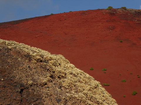   Lanzarote Feuerberge Nationalpark Montana Colorada Montañas del Fuego (Feuerberge) Lanzarote  Timanfaya-Nationalpark  Parque Nacional de Timanfaya