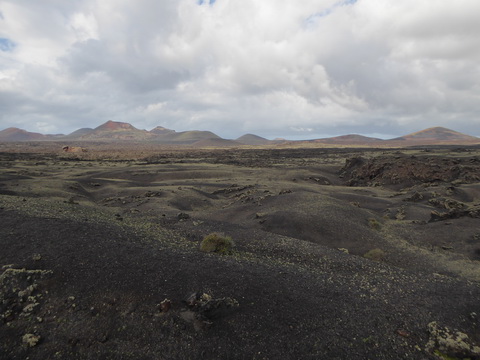   Lanzarote Feuerberge Nationalpark Montana Colorada Montañas del Fuego (Feuerberge) Lanzarote  Timanfaya-Nationalpark  Parque Nacional de Timanfaya