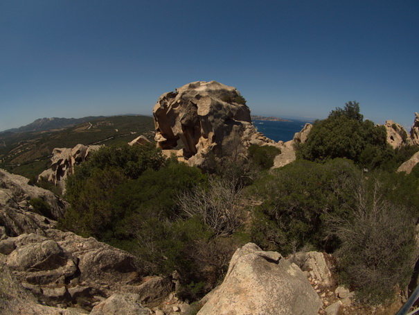 Olbia Sardinien capo d'orso bärenfelsen