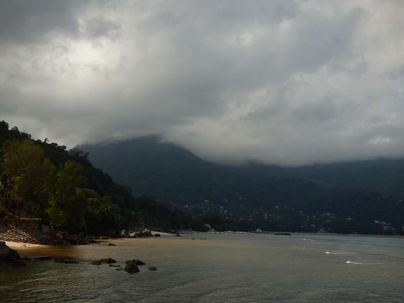 Hilton Northolme Seychelles  Blick auf den Ocean aus Bungalowblick