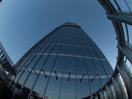 Dubai  Khalifa Fish eye 